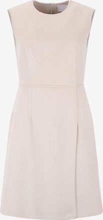 Hemisphere Kurzes Flanell-Kleid mit Rundhalsausschnitt Gila