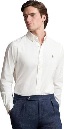 Polo Ralph Lauren Classic Fit Chambray Shirt Mens Clothing White : 2XL, Cotton