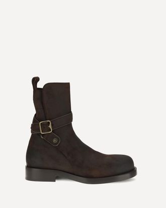 Burberry Ledger Jodphur leather Boots Male 45