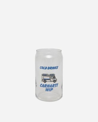 Carhartt Work in Progress Cold Drinks Can Glass Clear