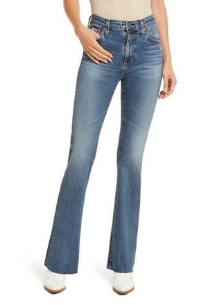 AG - Adriano Goldschmied Farrah Fray Hem Bootcut Jeans in 15 Years Brickwall at Nordstrom Rack, Size 27 X 32