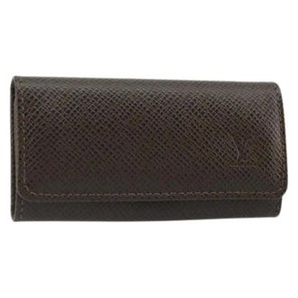 Louis Vuitton Pre-owned Key Case - Dames - Pre-owned - Bruin - Maat: ONE Size Leer