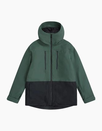 Mountain Warehouse Mens Mountain Warehouse Mens Zephyr Snowboarding Jacket - Green - Size: Regular/34