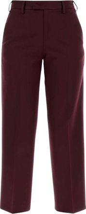 Pantaloni Torino Emma Straight Broeken - Dames - Straight fit broeken - Paars - S - Broeken
