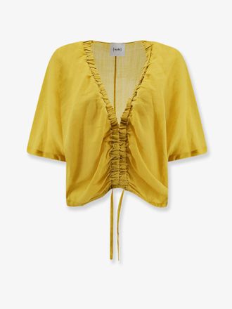 Nude Camicia in misto lino - NUDE - gender_Woman