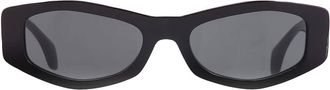 Versace Dark Grey Geometric Ladies Sunglasses VE4487 GB1/87 54