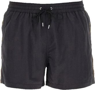 Paul Smith Klassieke Zwemshorts met Trekkoord - Heren - Strandmode - Zwart - S - Polyester - Badmode