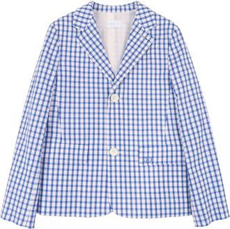 Gucci J Sb Giacca Grande Cotone Vichy A