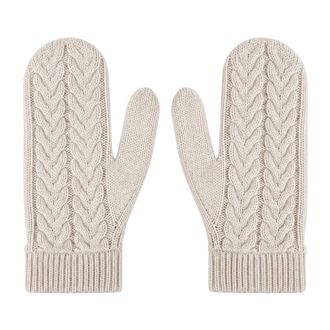 Max Mara Accessoires, unisex, Beige, M, Wol, Albany Mittens