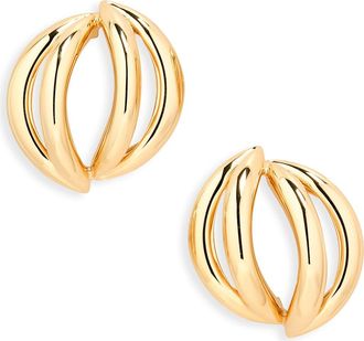 Jennifer Fisher Interocking Small Drop Earrings in Gold at Nordstrom