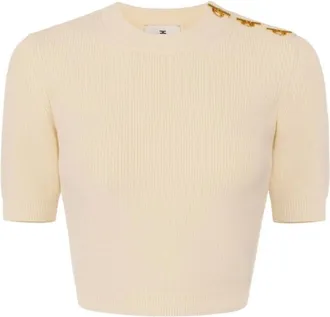 Elisabetta Franchi Donna, Maglie, Giallo, M, new