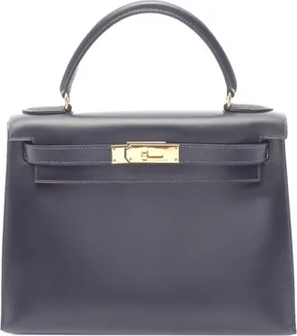 Herm&egrave;s Pre-owned Hermes Box Calf Kelly I Sellier 28 Ladies AHD7X27VVK4PCWG0