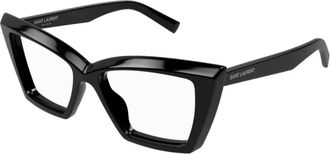 Saint Laurent Elegante Cat-Eye Zonnebril SL 657 - unisex - Brillen - Zwart - ONE Size - Accessoires