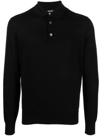 Ermenegildo Zegna Polo - Nero