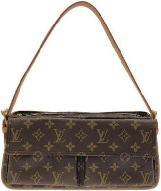 Louis Vuitton Pre-owned Monogram Viva Cite Schoudertas - Dames - Vintage Schoudertas - Bruin - ONE Size - Vintage