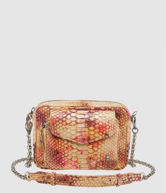CLARIS VIROT Sac Charly Python Amphore