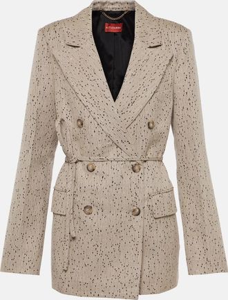 Altuzarra Hattson sequined tweed blazer