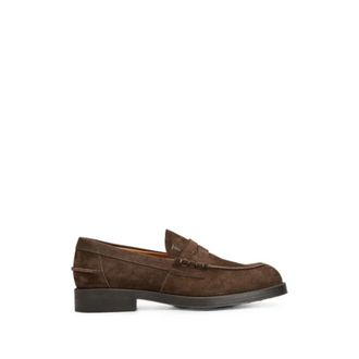 Tod's Heren, Schoenen, Bruin, Maat: 42 1/2 EU Zijde