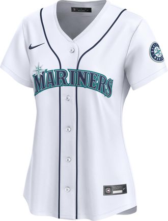 Nike Cal Raleigh Seattle Mariners Nike Womens Dri-FIT MLB Limited Jersey in White | LM2WMVHOMV9-3F9