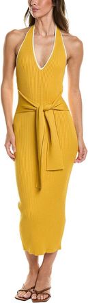 Toccin Allegra Halter Midi Dress