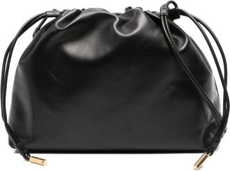 The Row Angy leather crossbody bag - women - Calf Leather - OS - Black
