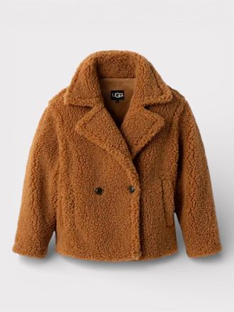 UGG Womens UGG Gertrude Short Teddy Coat Chestnut Small - Brown - Size M
