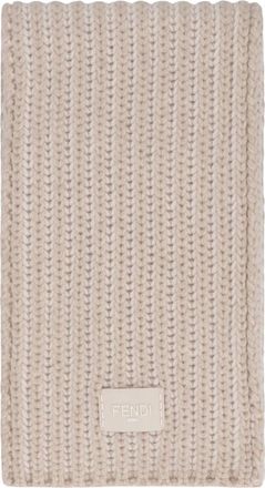 Fendi Scarves - Dames - Wintersjaals - Beige - ONE Size - Accessoires