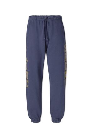 Saint Mxxxxxx Saint College Logo-Print Cotton-Jersey Sweatpants