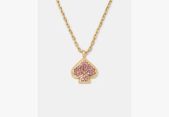 Kate Spade New York Everyday Spade Pave Mini Pendant