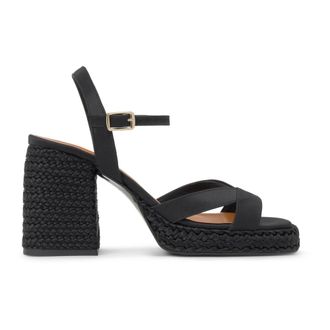 Castaner Schoenen, Dames, Zwart, 40 EU, Leer, Viena Sandaal