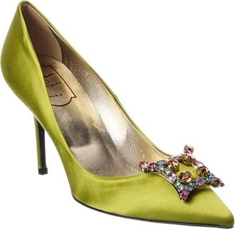 Roger Vivier King 50 Satin Pump
