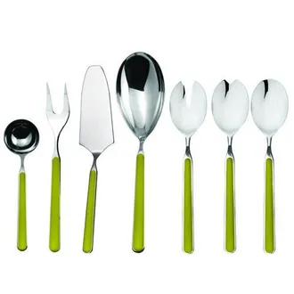 Mepra Fantasia Serving Set - 7 Pieces in Olive-Green at Nordstrom