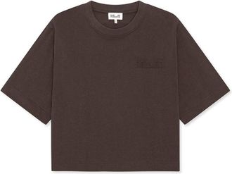 Baum Und Pferdgarten Jiana T-shirt - Dames - Tops - Bruin - Maat: L Katoen