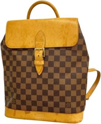 Louis Vuitton Pre-owned Backpacks, female, Brown, Size: ONE SIZE Pre-owned Vintage Backpack