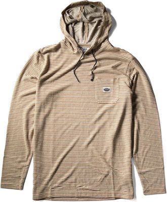 Vissla Mens Bonfire Pullover Fleece Hoodie Khaki S
