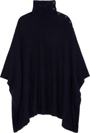 Zadig&Voltaire cashmere-blend knitted cape - women - Cashmere/Wool - OS - Blue