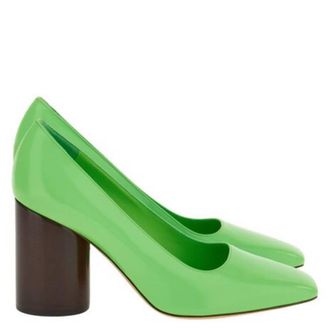 Ferragamo Pamela Patent Leather Pumps, Size 7 C