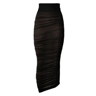 Wolford Midi Skirts, female, Black, Size: M Midi Skirt