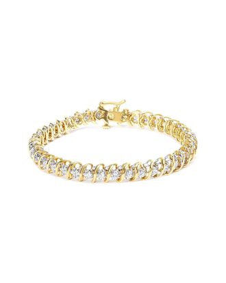 House of Brilliance 18K 4.00 ct. tw. Diamond Link Bracelet