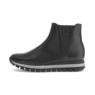 Gabor Sportieve Enkelboot - Dames - Schoenen - Zwart - Maat: 37 1/2 EU Leer