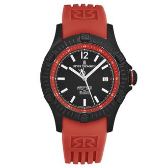 Revue Thommen Air speed Automatic Black Dial Mens Watch 16070.4676