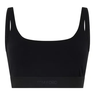 Tom Ford Bras, female, Black, Size: S Lace Bralette