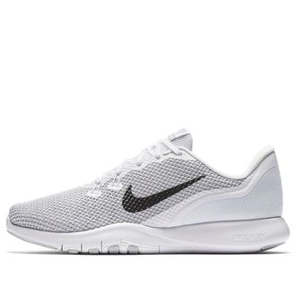 Nike (WMNS) Nike Flex Trainer 7 Low-Top White/Grey 898479-100