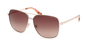 Guess GM00022 28F Womens Sunglasses Gold Size 63