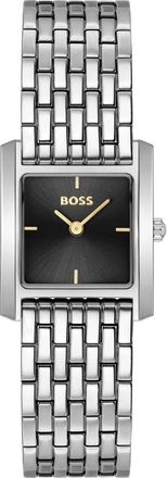 BOSS Lucy Scala Bracelet Watch, 22mm in Black at Nordstrom