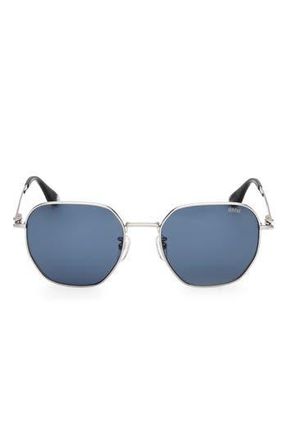 BMW 54mm Sunglasses in Matte Palladium /Blue at Nordstrom Rack