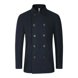 Eleventy Uomo, Cappotti, Blu, L, new