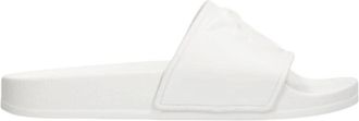 Pinko Pinko, Schoenen, Dames, Wit, 41 EU, Witte Rubberen Slipper Dilly 01