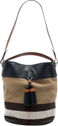 Burberry Pre-owned Ashby Bucket Bag - Pre-owned - Mujer - Marr&oacute;n - ONE SIZE