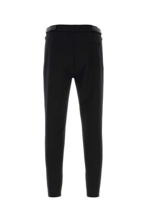 Loewe Wool-Blend Trousers - Black